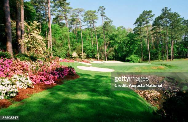 The 13th hole at Augusta National Golf Club in Augusta, Georgia.