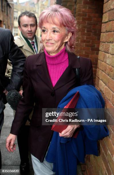 Sandra Price, arrives at Kings Lynn Magistrates Court, Kings Lynn, where she was sentenced to a 12-month community order today after a five-year...