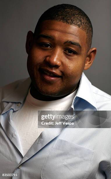 Actor Omar Benson Miller poses for a portrait during the 2008 Toronto International Film Festival held at the Sutton Place Hotel on September 7, 2008...