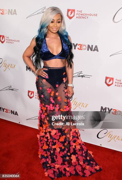 Blac Chyna attends the launch of her 'Blac Chyna Figurine Dolls' on August 17, 2017 in Los Angeles, California.