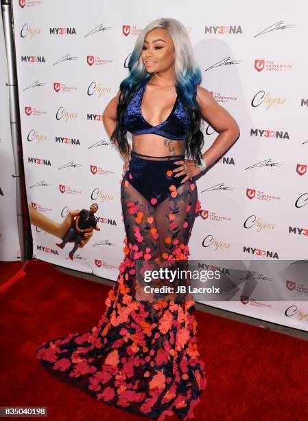 Blac Chyna attends the launch of her 'Blac Chyna Figurine Dolls' on August 17, 2017 in Los Angeles, California.