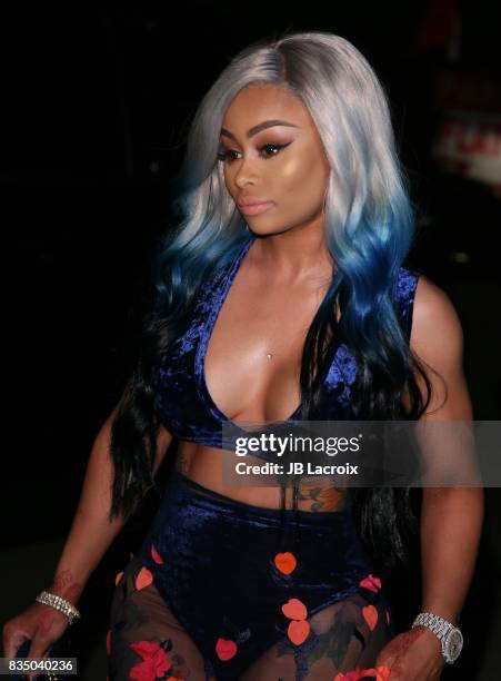 Blac Chyna attends the launch of her 'Blac Chyna Figurine Dolls' on August 17, 2017 in Los Angeles, California.