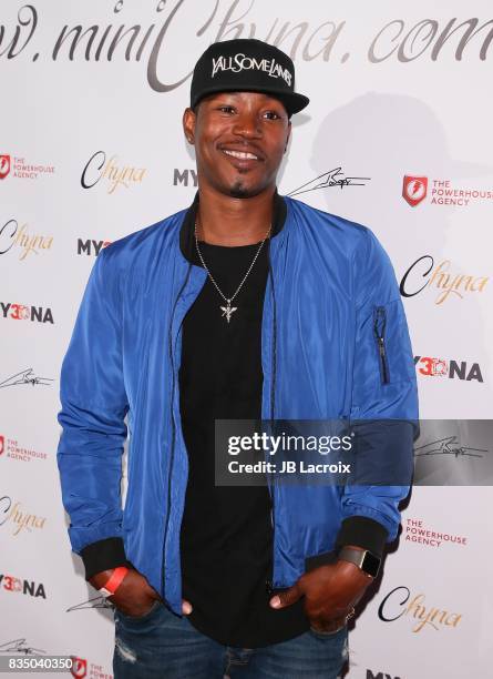 Kristopher Lofton attends the launch of her 'Blac Chyna Figurine Dolls' on August 17, 2017 in Los Angeles, California.