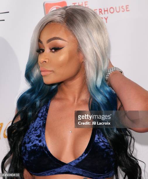 Blac Chyna attends the launch of her 'Blac Chyna Figurine Dolls' on August 17, 2017 in Los Angeles, California.