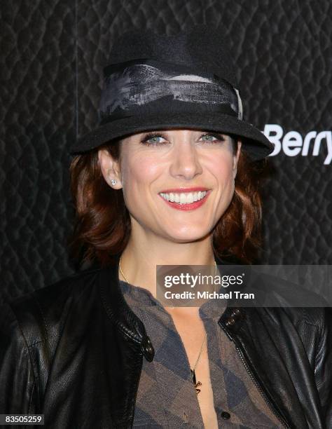 Kate Walsh arrives to the U.S. Launch Party for the new BlackBerry Bold held on October 30, 2008 in Beverly Hills, California.