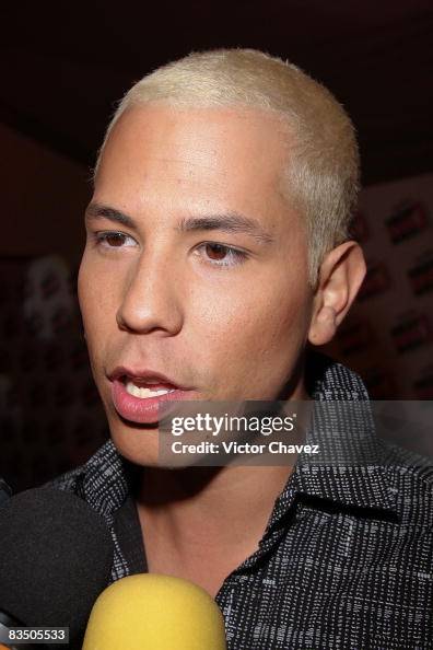 Singer Christian Chávez of RBD is interviewed during the premiere of ...