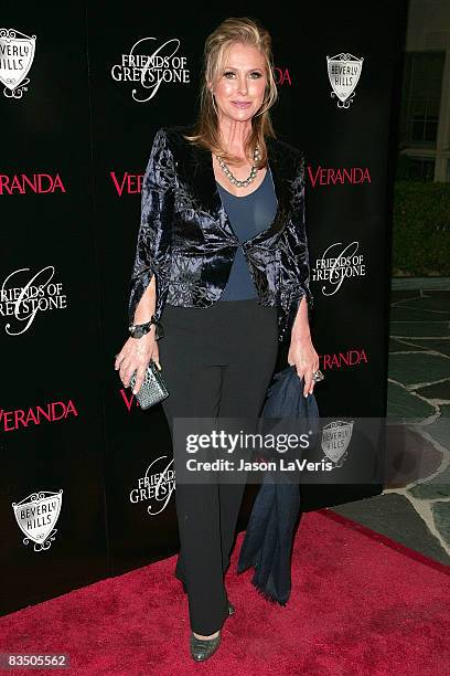 Kathy Hilton attends "The Great House" grand opening at the Greystone Estate on October 30, 2008 in Beverly Hills, California.