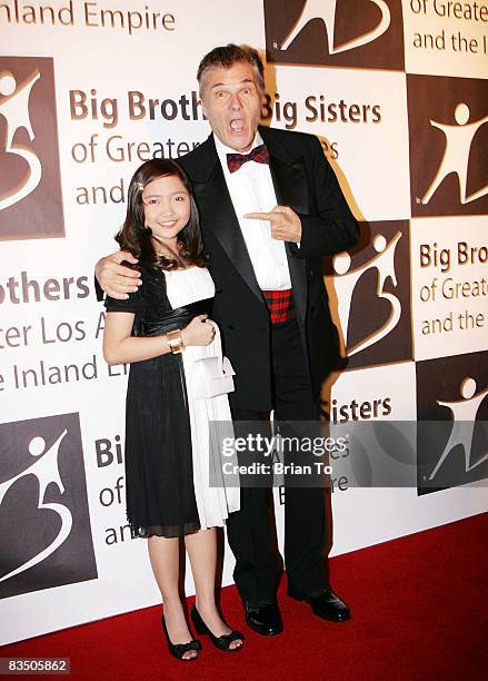 Singer Charice Pempengco, the international 16-year old singing sensation, and comic actor Fred Willard pose together at Big Brothers Big Sisters...