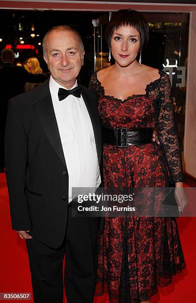 Tony Robinson attends the closing night gala of The Times BFI London Film Festival screening 'Slumdog Millionaire' at the Odeon Leicester Square on...