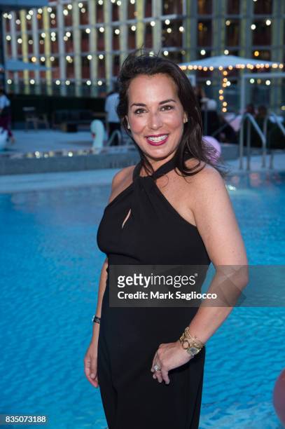 Samantha Yanks attends the Gotham "Summer Sundown" at Life Time Athletic at Sky Life Time Athletic at Sky on August 17, 2017 in New York City.