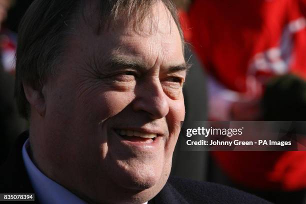 Former deputy prime minister John Prescott shows his support for waiters and waitresses from across the hospitality industry as they demand...