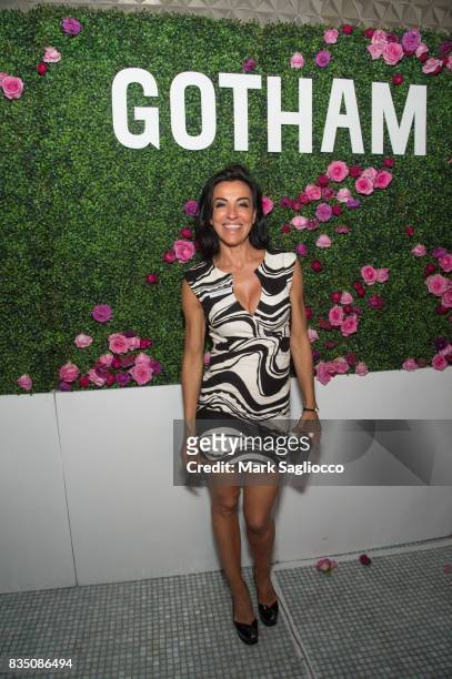 Ioanna Zacharopoulou attends the Gotham "Summer Sundown" at Life Time Athletic at Sky Life Time Athletic at Sky on August 17, 2017 in New York City.