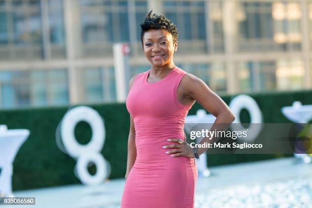 Gotham Magazine Senior Director of Brand Development Robyn Kearse attends the Gotham "Summer Sundown" at Life Time Athletic at Sky Life Time Athletic...