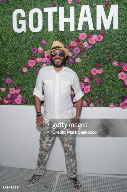 Trevor Julien attends the Gotham "Summer Sundown" at Life Time Athletic at Sky Life Time Athletic at Sky on August 17, 2017 in New York City.