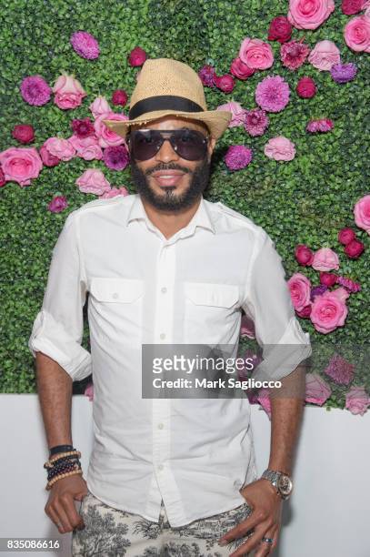 Trevor Julien attends the Gotham "Summer Sundown" at Life Time Athletic at Sky Life Time Athletic at Sky on August 17, 2017 in New York City.