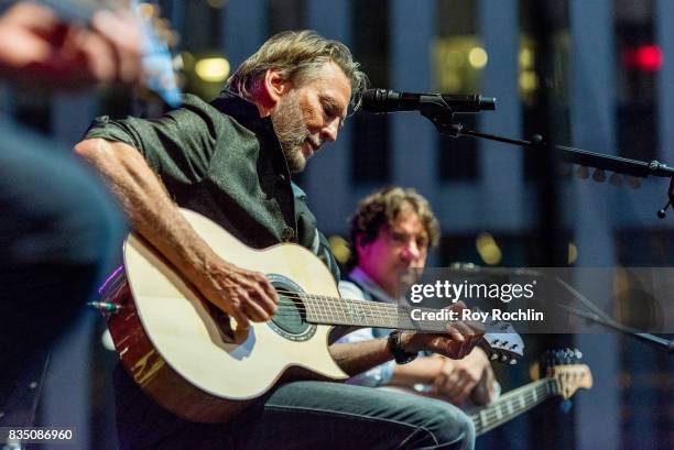 Kenny Loggins performs on Fox & Friends' All-American Summer Concert Series at FOX Studios on August 18, 2017 in New York City.