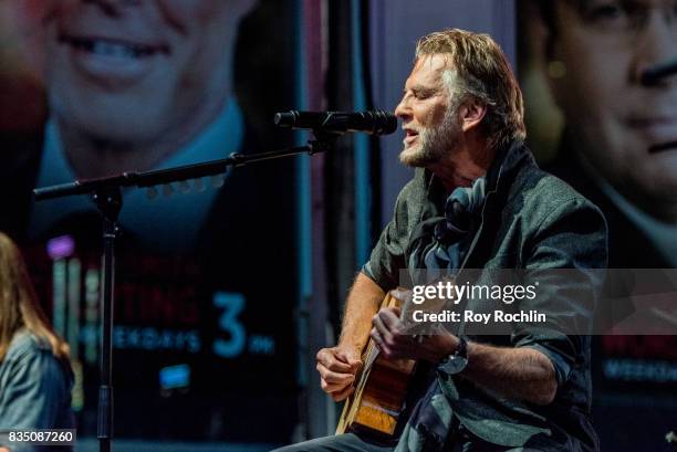 Kenny Loggins performs on Fox & Friends' All-American Summer Concert Series at FOX Studios on August 18, 2017 in New York City.