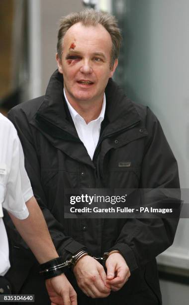 David Chenery-Wickens arrives at Lewes Crown Court in Lewes, East Sussex. He is accused of murdering his 48-year-old wife on January 22 last year and...