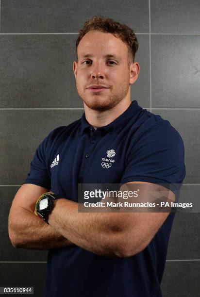 Sam Blanchet during the PyeongChang 2018 Olympic Winter Games photocall at Heriot Watt University, Oriam. PRESS ASSOCIATION Photo. Picture date:...