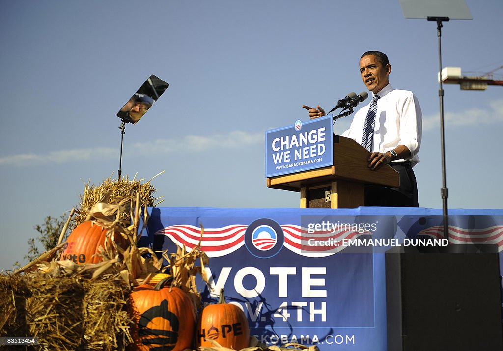US Democratic presidential candidate Ill