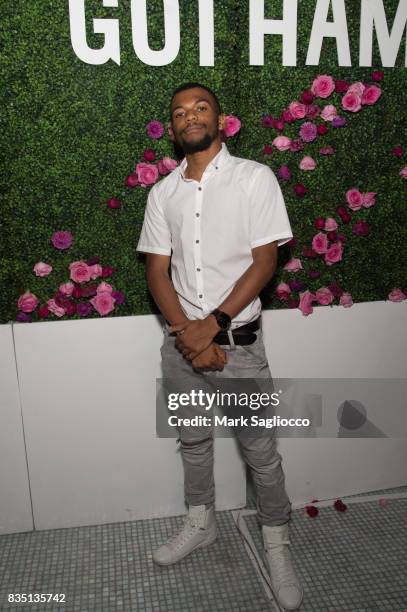 Jalen Wilder attends the Gotham "Summer Sundown" at Life Time Athletic at Sky Life Time Athletic at Sky on August 17, 2017 in New York City.