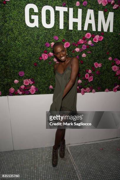 Shernita Anderson attends the Gotham "Summer Sundown" at Life Time Athletic at Sky Life Time Athletic at Sky on August 17, 2017 in New York City.