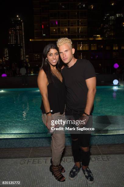 Malinda Torres attends the Gotham "Summer Sundown" at Life Time Athletic at Sky Life Time Athletic at Sky on August 17, 2017 in New York City.