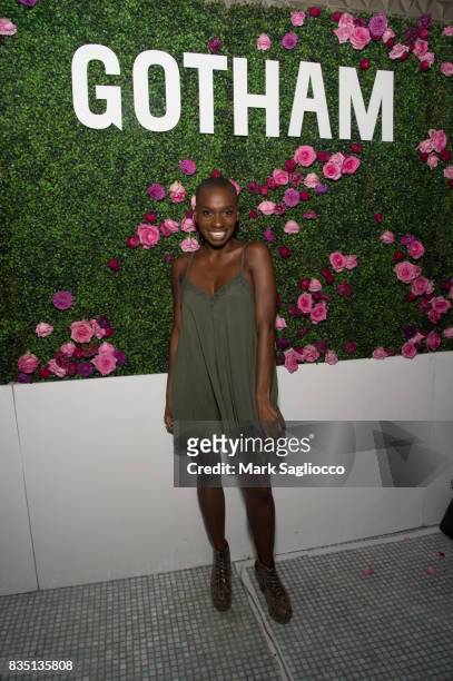 Shernita Anderson attends the Gotham "Summer Sundown" at Life Time Athletic at Sky Life Time Athletic at Sky on August 17, 2017 in New York City.