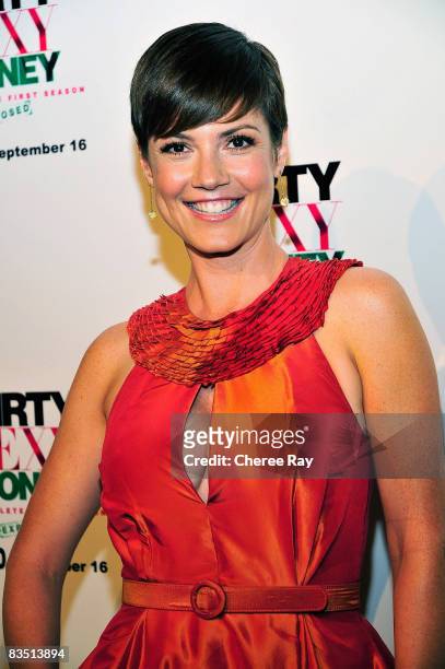 Zoe Mclellan arrives at the Dirty Sexy Money: The Complete Season DVD Launch at the Edison in Los Angeles on September 9th, 2008
