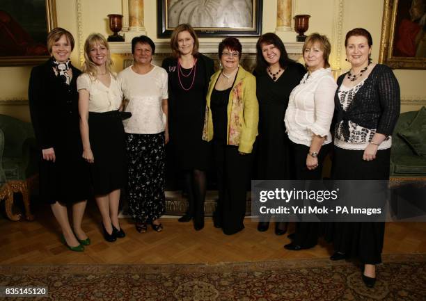 Sarah Hill , Sheryl Greentree , Mridula Jain , Sarah Brown, Iris Billing St Austell, Overall Winner), Dorothy Higgins , Vali Bugden, and Linda James...