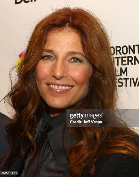 Actress Catherine Keener arrives at the "Synecdoche, New York" film premiere held at the Winter Garden during the 2008 Toronto International Film...