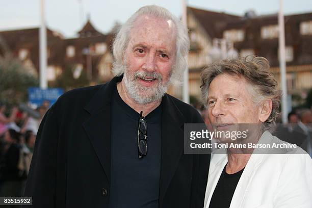 Screenwriter Robert Towne, honoree, and director Roman Polanski, creators of 1974's "Chinatown"