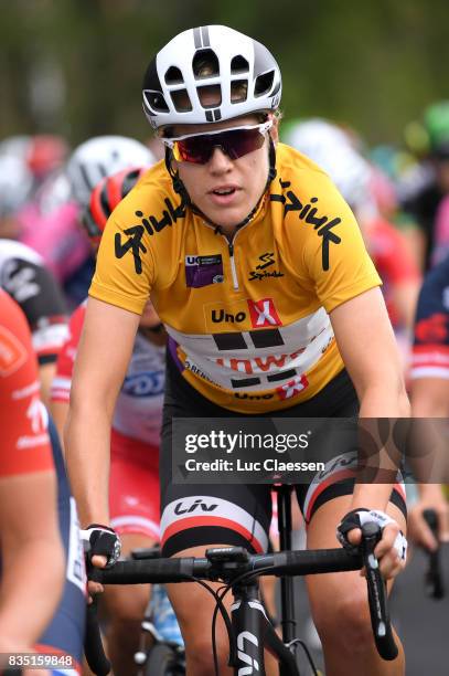 3rd Ladies Tour Of Norway 2017 / Stage 1 Ellen VAN DIJK Yellow leaders jersey/ Halden - Mysen / Women / TON /