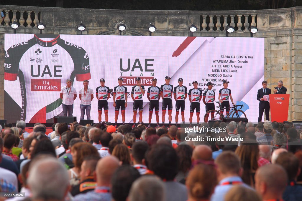 Cycling: 72nd Tour of Spain 2017 / Team Presentation