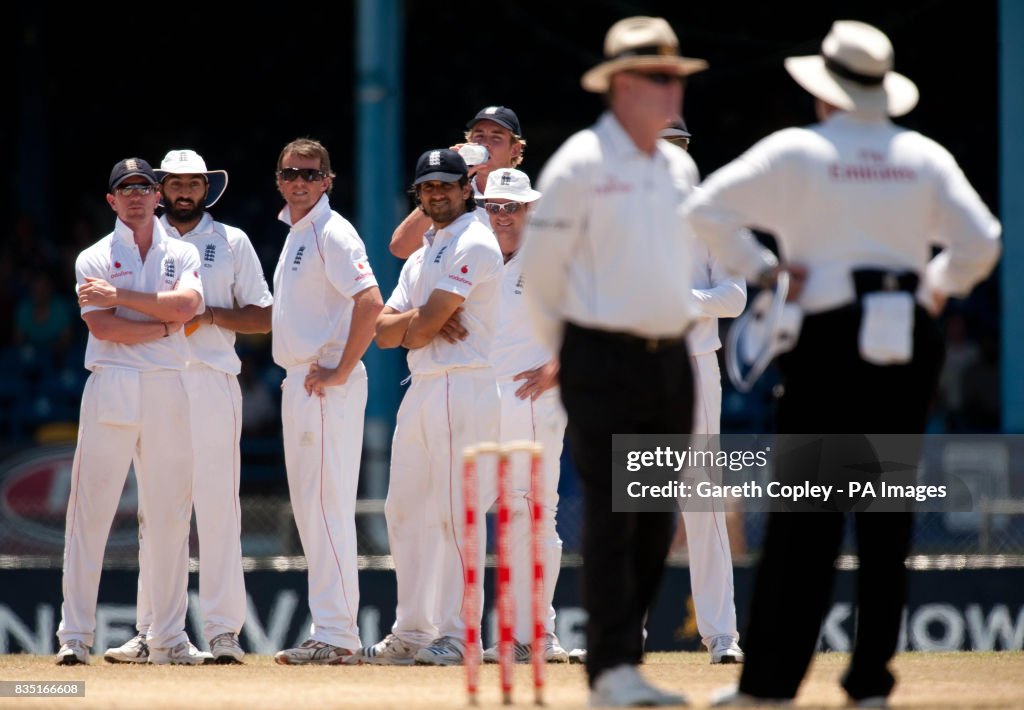 Cricket - Fifth Test - Day Four - England v West Indies - Queen's Park Oval