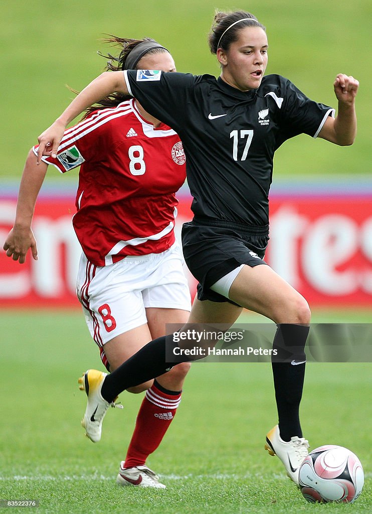 FIFA U-17 Women's World Cup - New Zealand v Denmark