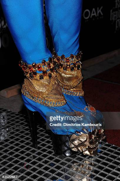 Heidi Klum attends the Absolut 100 and Heidi Klum's Halloween Party at 1 Oak on October 31, 2008 in New York City.