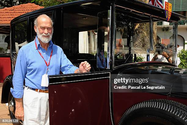 Jury Member Prince Michael of Kent attends the 'Travel With Style' Concours at Royal Western India Turf Club on November 1, 2008 in Mumbai , India.