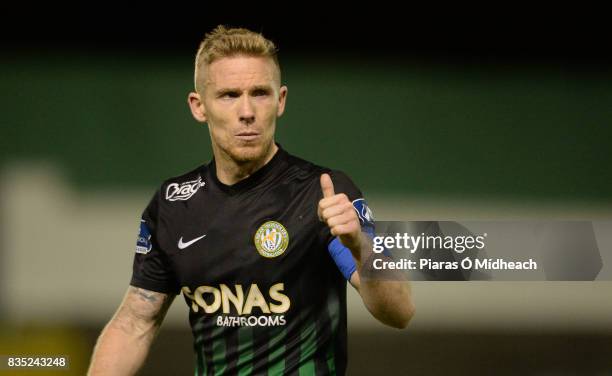 Bray , Ireland - 18 August 2017; Conor Kenna of Bray Wanderers after the SSE Airtricity League Premier Division match between Bray Wanderers and...