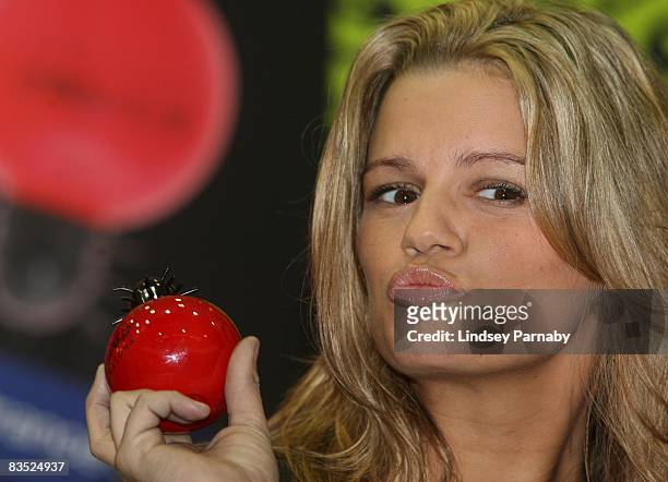 Kerry Katona launches her new fragrance entitled 'Outrageous' at the Fragrance Shop in the Arndale Shopping Centre on November 1, 2008 in Manchester,...