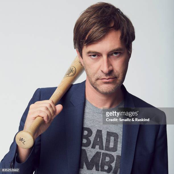 Creator/executive producer Mark Duplass of HBO's 'Room 104' poses for a portrait during the 2017 Summer Television Critics Association Press Tour at...
