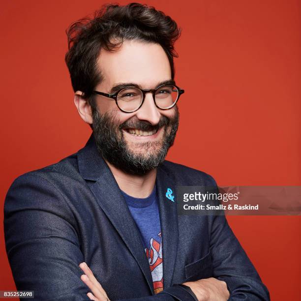 Creator/executive producer Jay Duplass of HBO's 'Room 104' poses for a portrait during the 2017 Summer Television Critics Association Press Tour at...