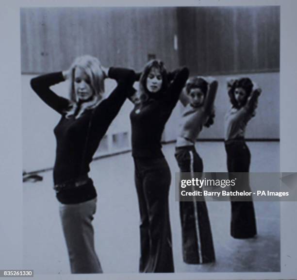 Copy of a photo of Pan's People rehearsing with Dee Dee Wilde . The dance routines of Pan's People set pulses racing 40 years ago - and now the...