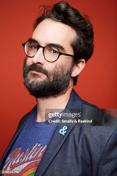 Creator/executive producer Mark Duplass of HBO's 'Room 104' poses for a portrait during the 2017 Summer Television Critics Association Press Tour at...