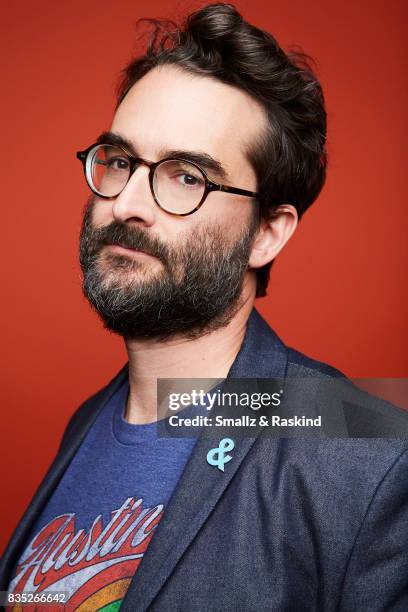 Creator/executive producer Mark Duplass of HBO's 'Room 104' poses for a portrait during the 2017 Summer Television Critics Association Press Tour at...