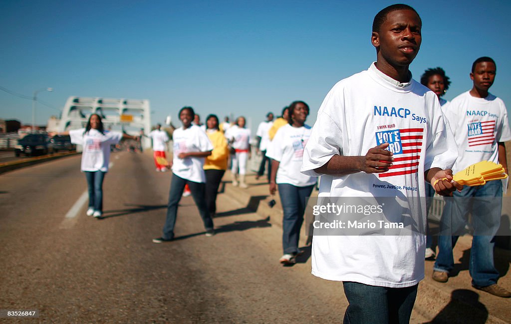 Former Civil Rights Battlegrounds Await Culmination Of Historic Election