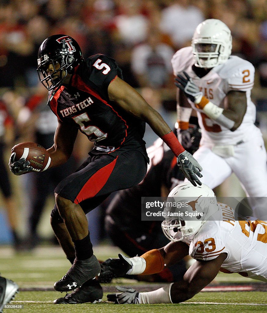 Texas v Texas Tech