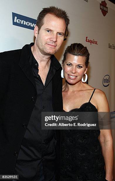 Actor Jack Coleman and his wife Beth Toussaint arrive at the Hollywood Entertainment Museum's Hollywood Legacy Awards XI honoring the cast of...