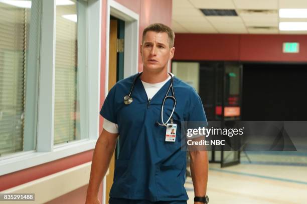 Land Of The free" Episode 409 -- Pictured: Brendan Fehr as Drew Alister --