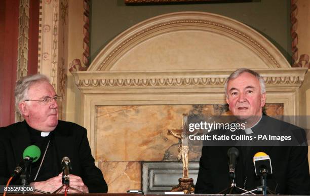 The Archbishop of Birmingham, the Most Reverend Vincent Nichols, who has been named as the new Roman Catholic Archbishop of Westminster, pictured at...